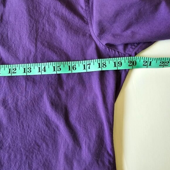 H&M Men's Long Sleeve Dress Shirt, Size Small, Purple, Easy Iron - Picture 9 of 10